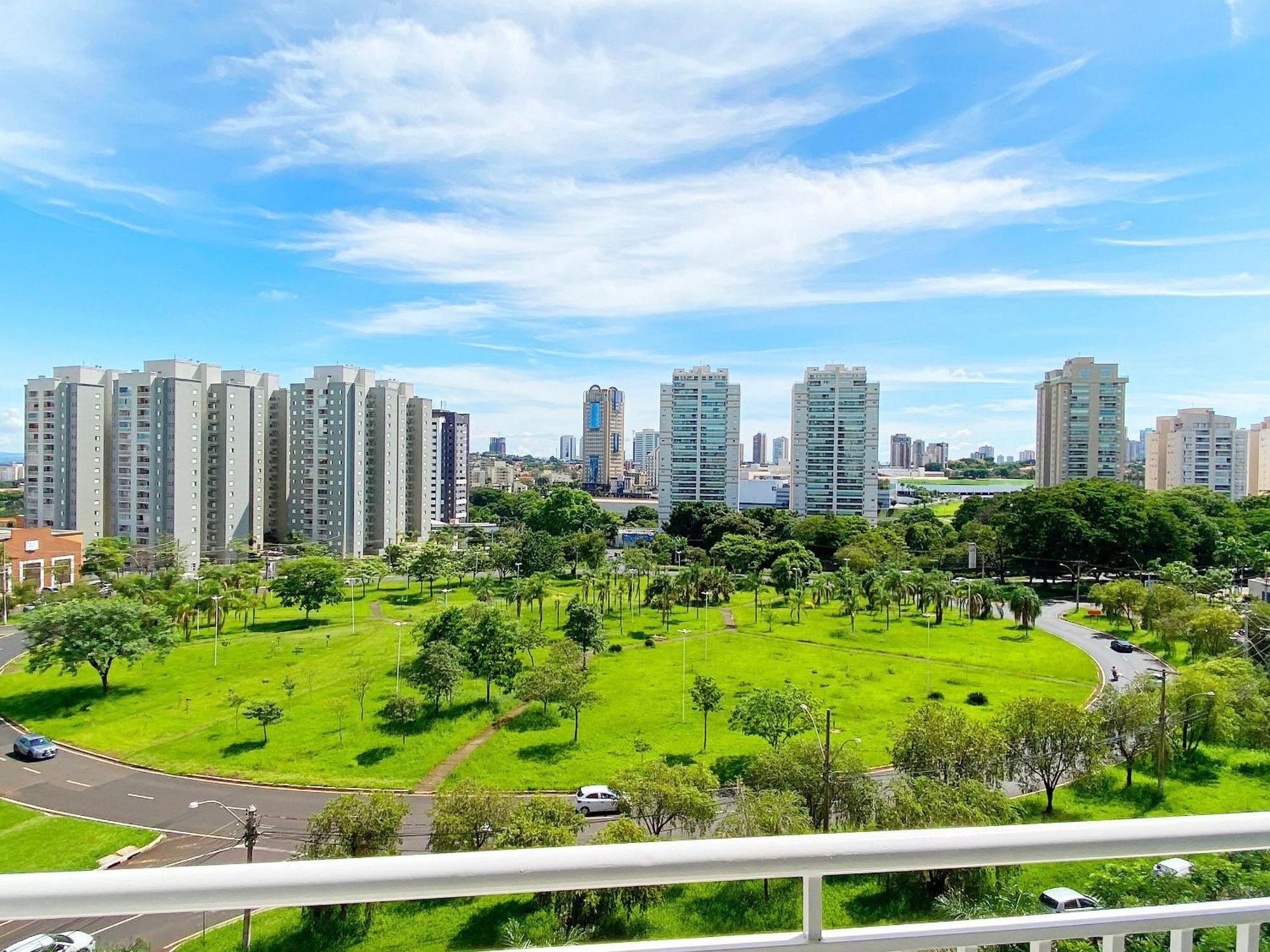 Apto Com 2 Quartos Prox Ao Rib Shopping. Wifi + Ac Apartment Ribeirao Preto Exterior photo