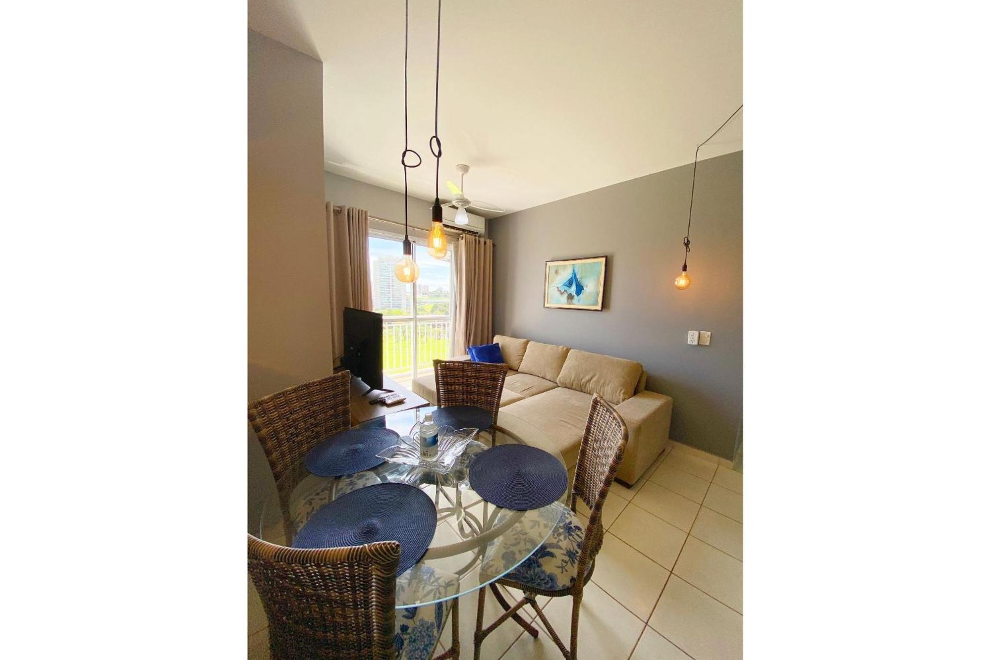 Apto Com 2 Quartos Prox Ao Rib Shopping. Wifi + Ac Apartment Ribeirao Preto Exterior photo